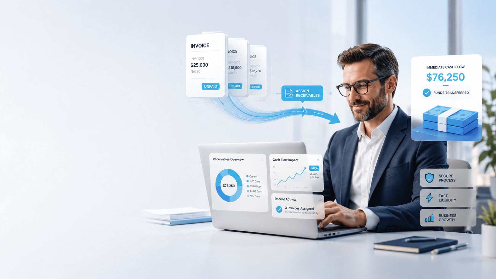 Invokap — cesión de créditos para vendedores